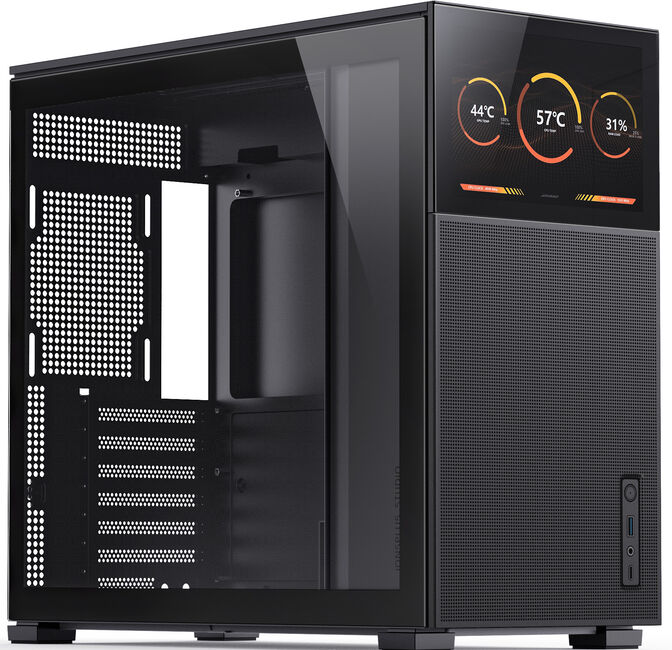 Caixa ATX Jonsbo D41 MESH com Visor Vidro Temperado Preto image number 0