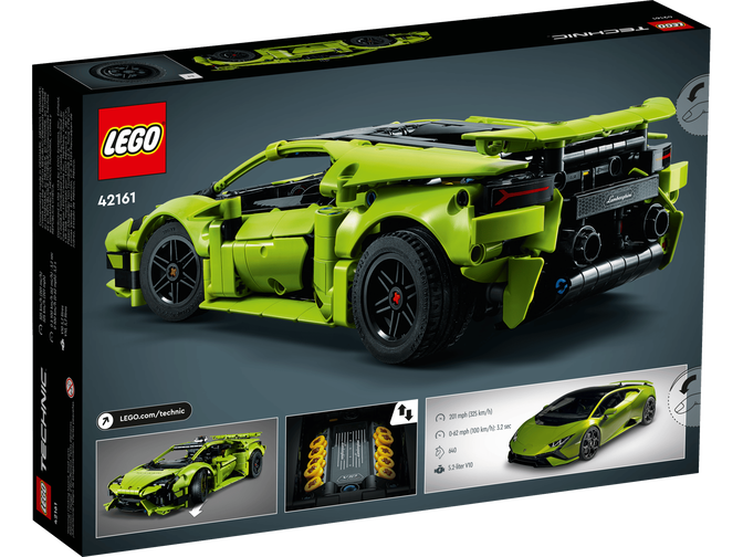 LEGO Technic: Lamborghini Hurac&aacute;n Tecnica, 806 Pe&ccedil;as (42161) image number 1