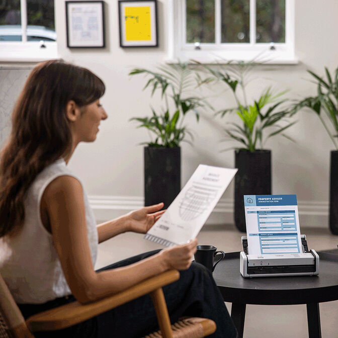 Scanner Port&aacute;til Brother ADS-1300 30PPM image number 7