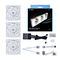 Ventoinha Lian Li UNI FAN TL120 RGB PWM Branco 120mm (Pack 3)