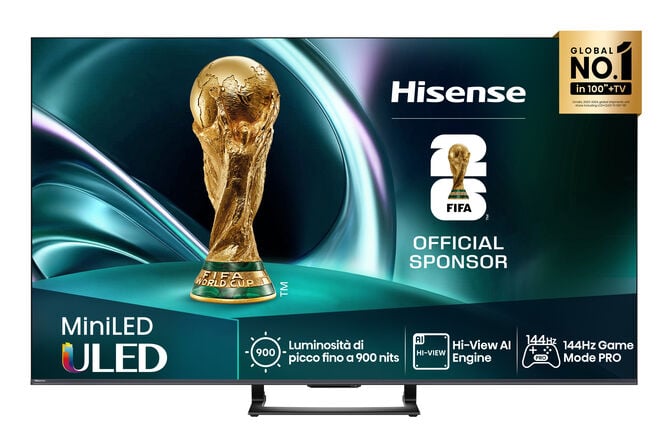 Televis&atilde;o Hisense 75U7Q 75" Mini LED UltraHD 4K VIDAA image number 0