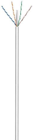 Bobine de Rede Ewent Cat6 U/UTP PVC 100m Cinzento image number null