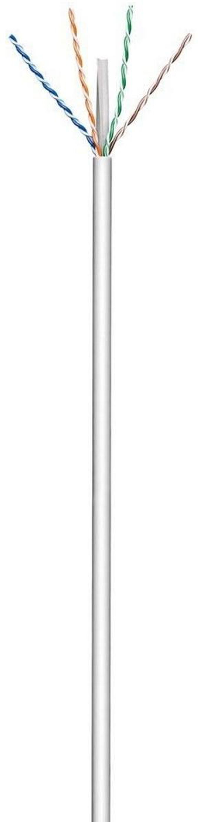 Bobine de Rede Ewent Cat6 U/UTP PVC 100m Cinzento image number 0