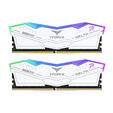 Team Group Kit 32GB (2 x 16GB) DDR5 5600MHz Delta RGB Branco CL32 image number null