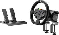 Conjunto MOZA Racing R3 Racing Simulator PC ( Base Volante Direct Drive R3 + Volante ES + Pedais SR-P Lite + Suporte de Mesa R5)