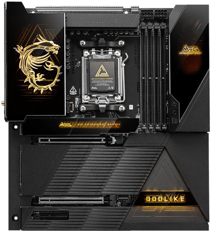 Motherboard MSI MEG X870E GODLIKE image number 1