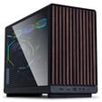 Caixa Micro-ATX Lian Li x Dan Cases A3 Preta Madeira Vidro Temperado image number null