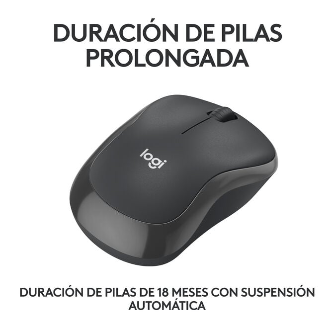 Rato Logitech M240 Silent Bluetooth Grafite image number 3