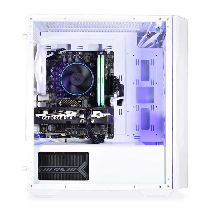 Computador AURA Gamer-PC Powered by MSI Intel i5 12400F 16GB DDR4 1TB RTX 5050 WiFi W11 image number 2