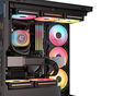 Caixa E-ATX Corsair 3500X LXR Link RGB Preto Vidro Temperado image number null