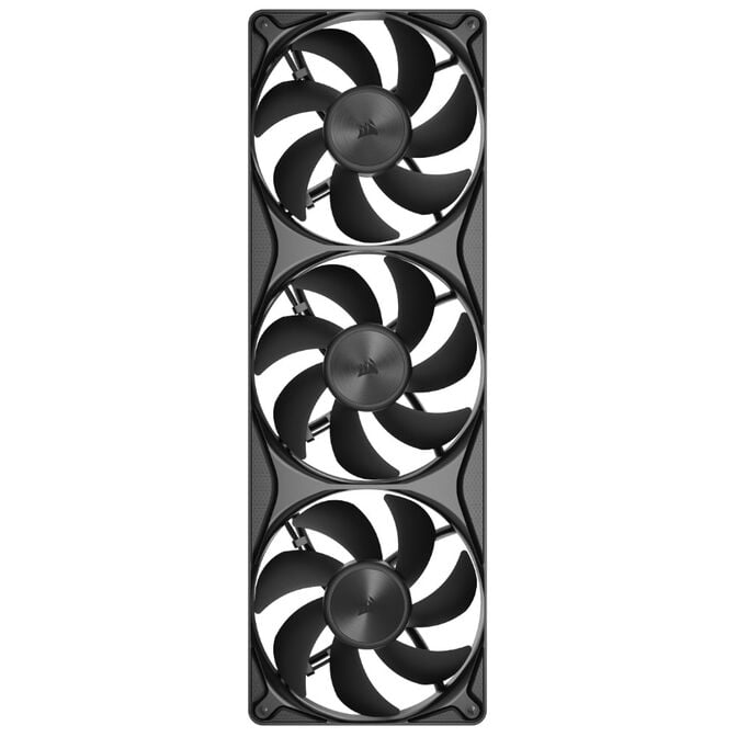 Ventoinha Corsair RS360 II Unified Frame PWM Preta 120mm Tripla Vento&iacute;nha 120mm (360mm) image number 4