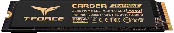 SSD Team Group T-Force Cardea A440 HS 4TB Gen4 M.2 NVMe (7000/6900MB/s) image number 2