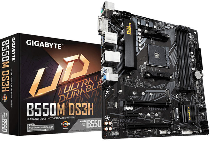 Motherboard Gigabyte B550M DS3H image number 0