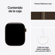 Smartwatch Apple Watch Series 12 GPS + Cellular 46mm Dark Bronze Aluminium Case with Dark Bronze Milanese Loop - M/L image number null