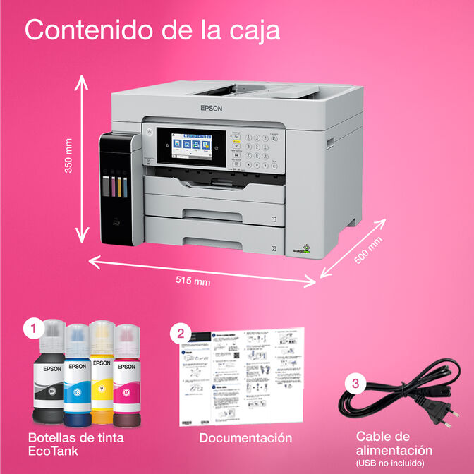 Impressora Multifun&ccedil;&otilde;es a Jato de Tinta Epson EcoTank Pro ET-16685 WiFi image number 8
