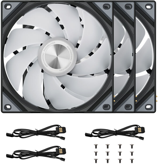 Ventoinha TRYX Rota SL ARGB Preto 120mm (Pack 3) image number 5