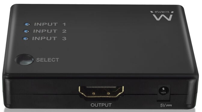 Switch HDMI Ewent 3 Portas 4K@30Hz image number 1