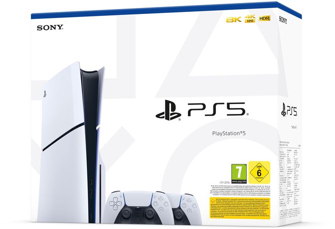 Consola Sony Playstation 5 Slim Edi&ccedil;&atilde;o Digital 1TB + Gamepad Dualsense image number 2