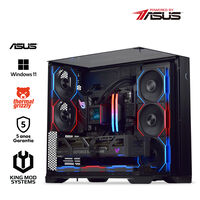 Computador King Mod Gamer-PC Lian Li Ryzen 7 9850X3D 64GB DDR5 2TB RTX 5090 WiFi W11