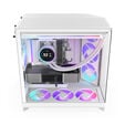 Caixa E-ATX NZXT H9 Flow RGB Branca (2025) Vidro Temperado image number null