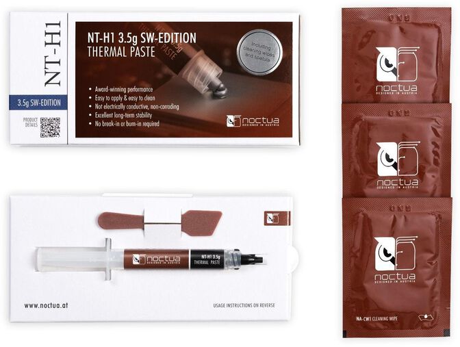 Pasta T&eacute;rmica Noctua NT-H1 3.5g SW Edition image number 1