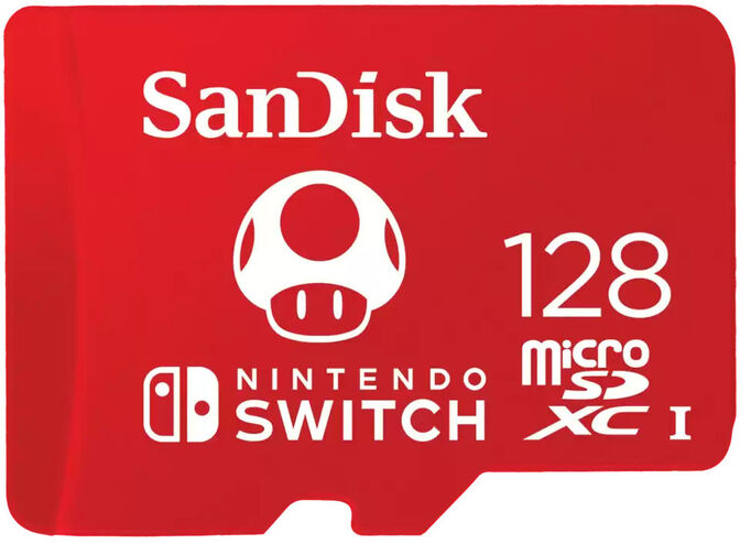 Cart&atilde;o SanDisk Ultra MicroSDXC Nintendo SwitchUHS-I U3 128GB image number 0