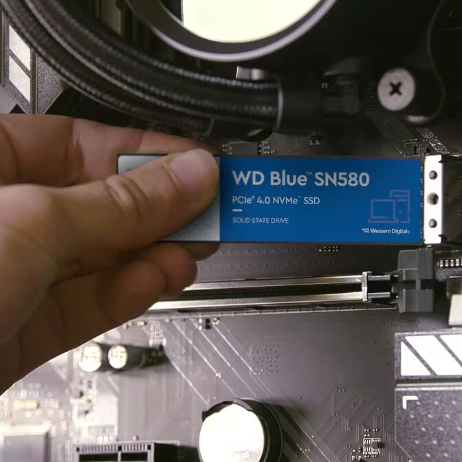 SSD Western Digital Blue SN580 2TB M.2 NVMe Gen 4 (4150/4150MB/s) image number 3