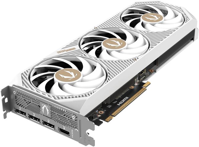 Gr&aacute;fica ZOTAC GeForce&reg; RTX 5070 Amp White 12GB GDDR7 DLSS4 image number 4
