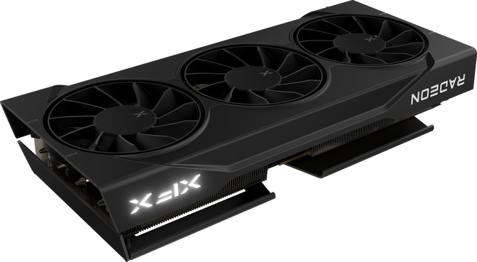 Gr&aacute;fica XFX Radeon RX 9060 XT Swift OC Gaming Triple Fan 16GB GDDR6 image number 3