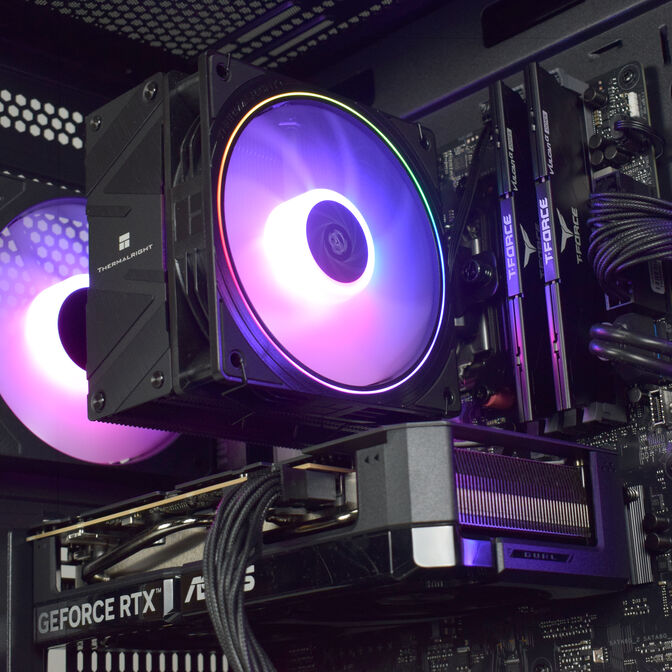 Computador AURA Gamer-PC Sandrinhos Edition Ryzen 5 7500F 16GB DDR5 1TB RTX 5060 WiFi W11 image number 5