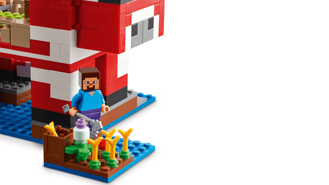 LEGO Minecraft: A Casa Mooshroom, 500 Pe&ccedil;as (21270) image number 3