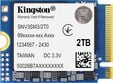 SSD Kingston NV3 2TB Gen4 M.2 NVMe 2230 (6000/5000MB/s) image number null