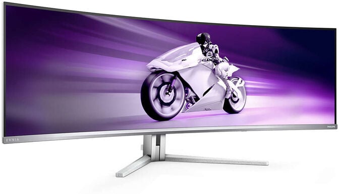 Monitor Curvo Gaming Philips EVNIA 49" 49M2C8900L QD-OLED Dual QHD 144Hz 0.03ms c/Ajuste Alt. image number 5