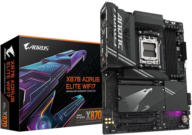Motherboard Gigabyte X870 Aorus Elite WiFi7 image number 0