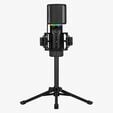 Microfone Streamplify MIC RGB Tripod - Preto image number null