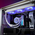 Water Cooler CPU Cooler Master MasterLiquid ATMOS II VRM Fan ARGB 360mm Branco image number null
