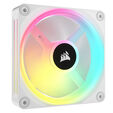 Ventoinha Corsair iCUE Link QX120 RGB PWM Branca 120mm (Pack 3) image number null