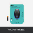 Rato Logitech M190 1000DPI Wireless Azul image number null