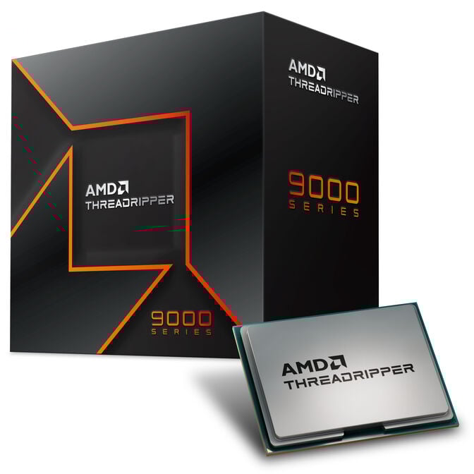 Processador AMD Threadripper 9960X 24-Core (4.2GHz-5.4GHz) 152MB sTR5 TRX50 image number 0