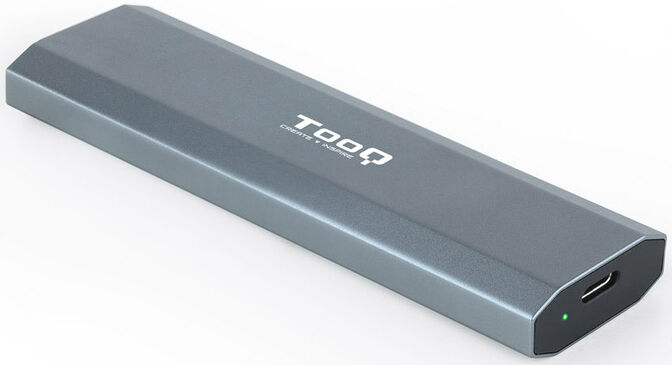 Caixa SSD Tooq M.2 NGFF/NVMe SSD USB 3.1 Gen 2 Cinza image number 0