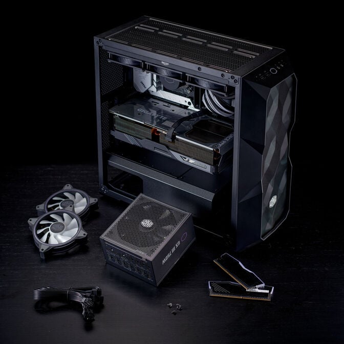 Fonte de Alimenta&ccedil;&atilde;o Cooler Master MWE 750W V3 80+ Gold ATX 3.1 PCIe Gen 5.1 image number 9
