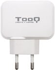 Carregador Tooq Duplo USB-C + USB-A 27W Branco image number null