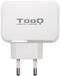 Carregador Tooq Duplo USB-C + USB-A 27W Branco