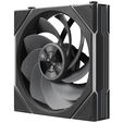 Ventoinha Lian Li UNI FAN TL120 FLEX Wireless Reverse Blade Preto 120mm image number null