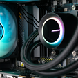 Computador AURA Gamer-PC Jonsbo Ryzen 5 7500F 32GB DDR5 1TB RTX 5060 WiFi W11 image number null
