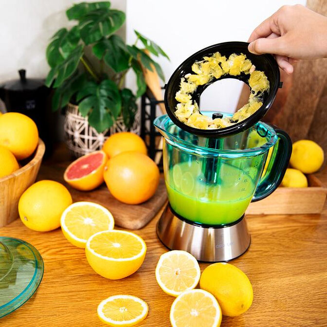 Espremedor de Sumo Cecotec Zitrus Easy Branco 40W image number 3