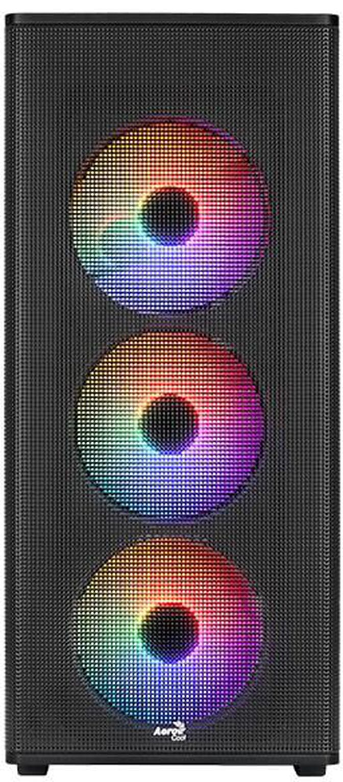 Caixa ATX Aerocool Designer ARGB Preto image number 1