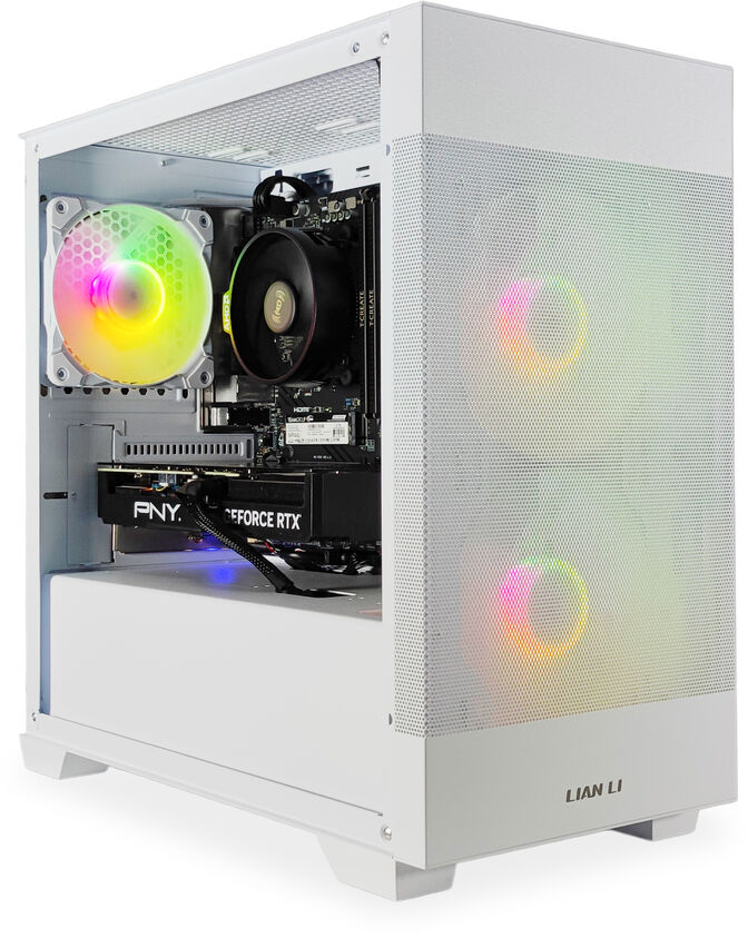 Computador AURA Gamer-PC Ryzen 5 7500F 32GB DDR5 1TB RTX 4070 SUPER WiFi W11 image number 1