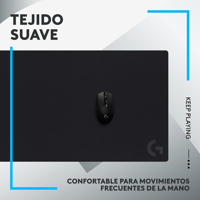 Tapete Logitech G840 XL Cloth Preto image number 6