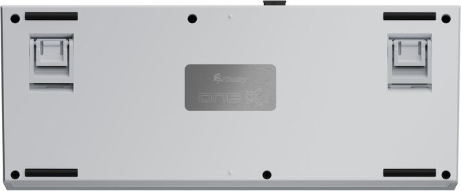 Teclado Mec&acirc;nico Ducky One X Mini Wireless Pure White RGB Ducky Linear Inductive Switch (PT) image number 4